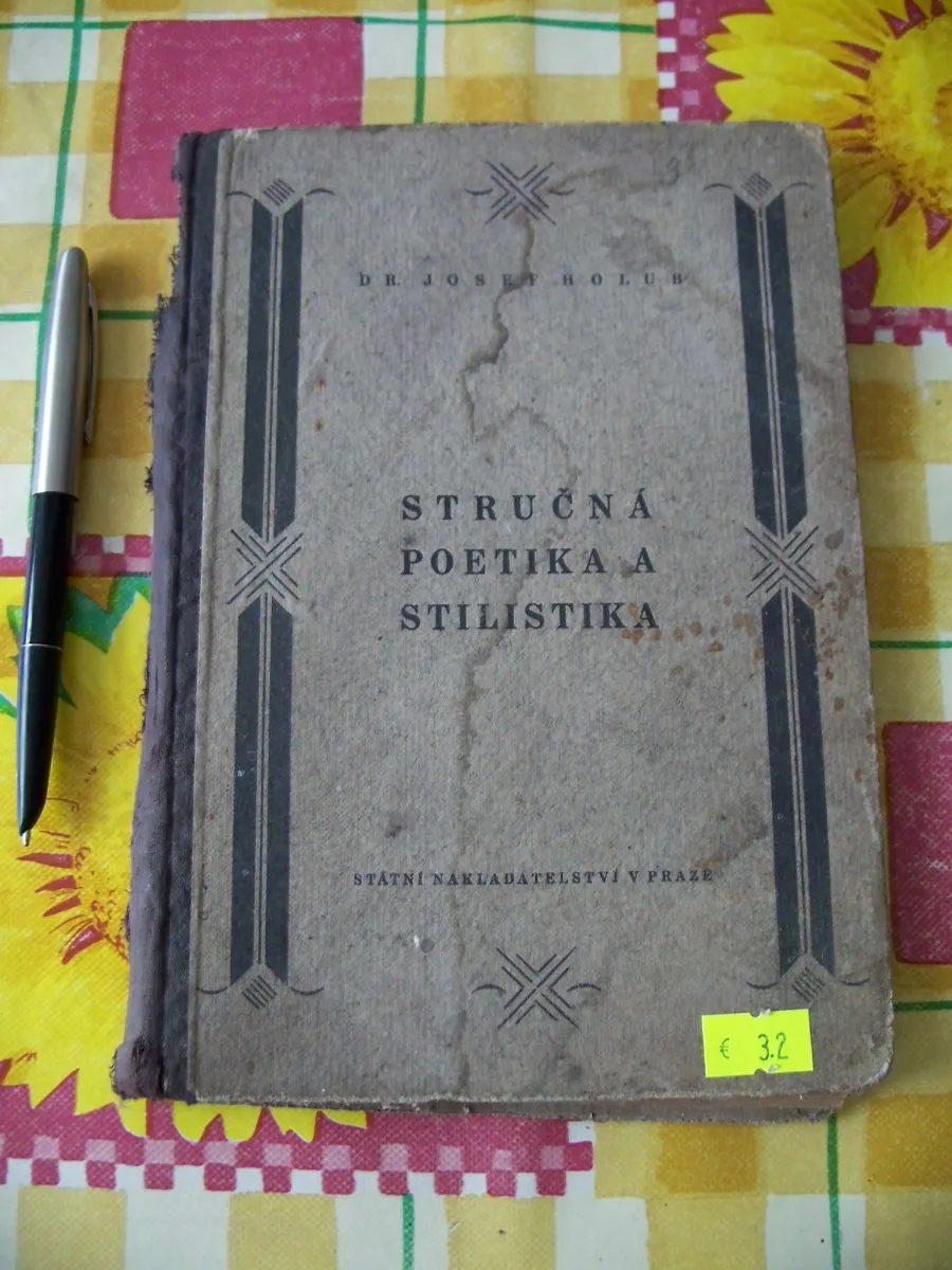 Stručná poetika a stilistika