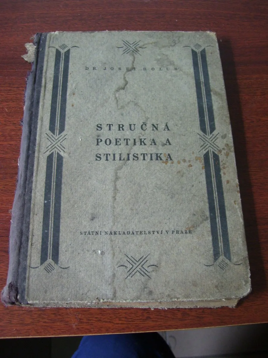 Stručná poetika a stilistika Dr.Holub