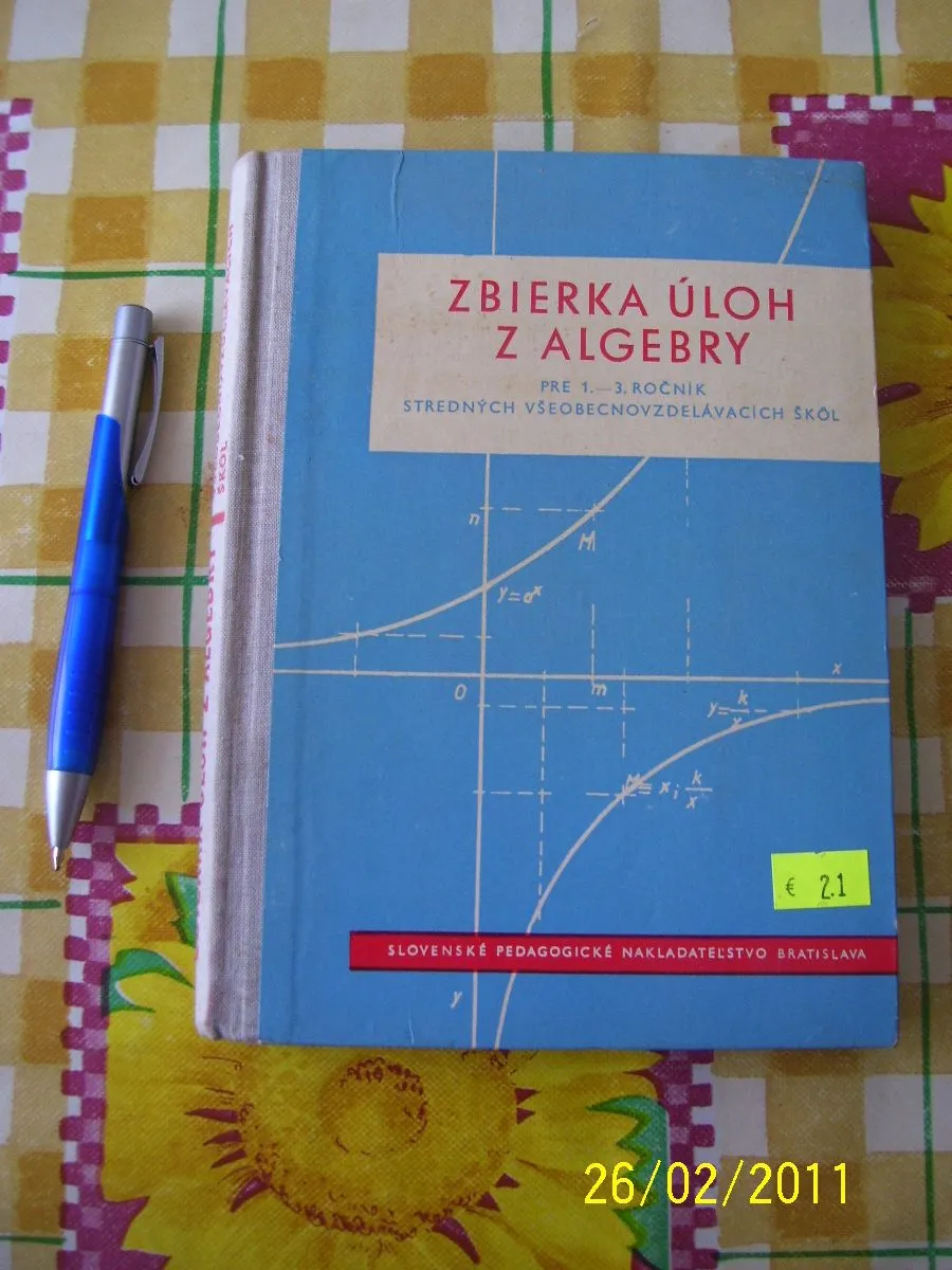 Zbierka úloh z algebry