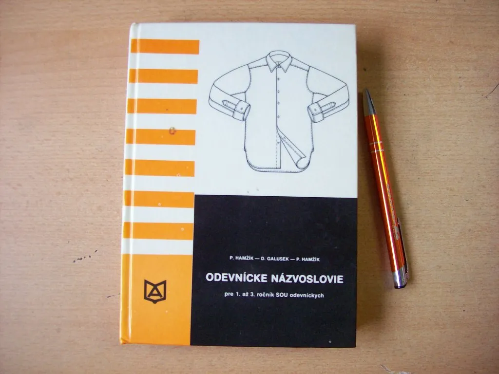 Odevnícke názvoslovie pre 1.-3. ročník SOU odevných
