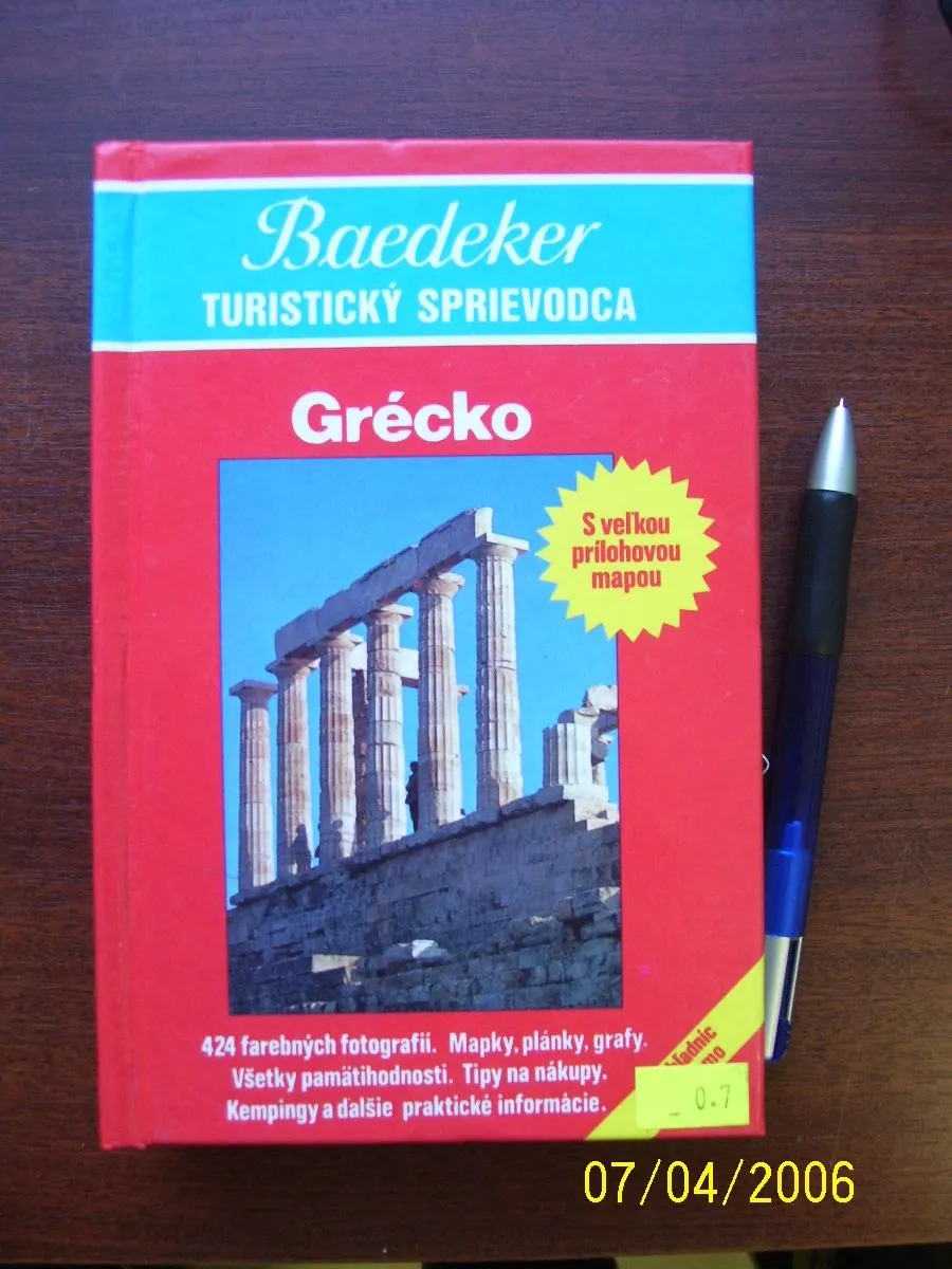 Turistický sprievodca Baedeker Grécko