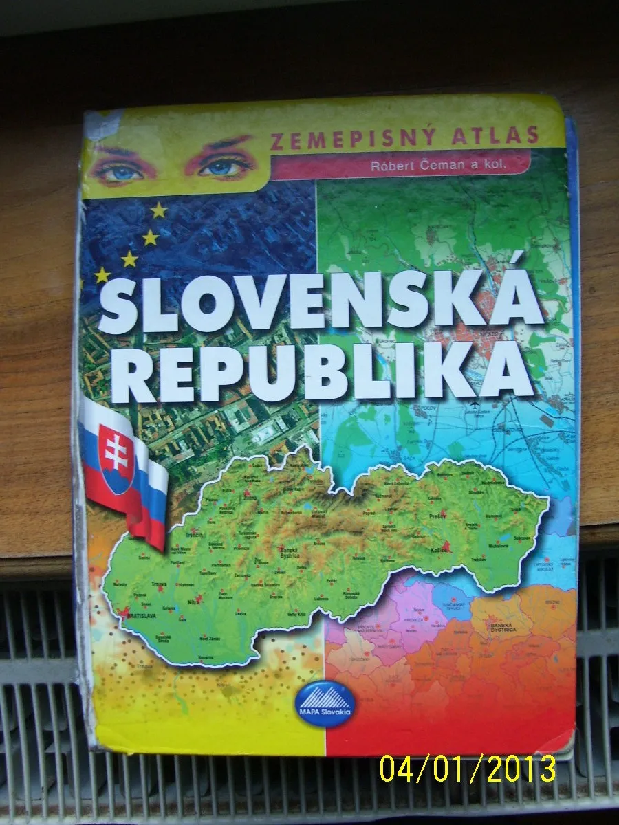 Slovenská republika - zemepisný atlas