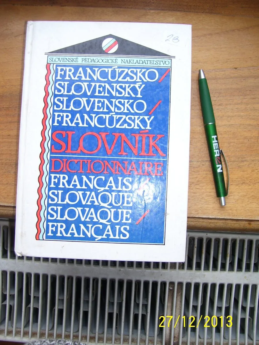 Francúzsko-Slovenský Slovensko-Francúzsky slovník