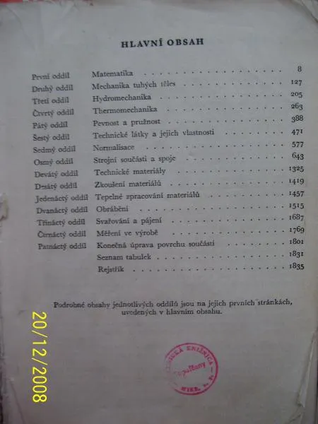 Strojárenské tabuľky