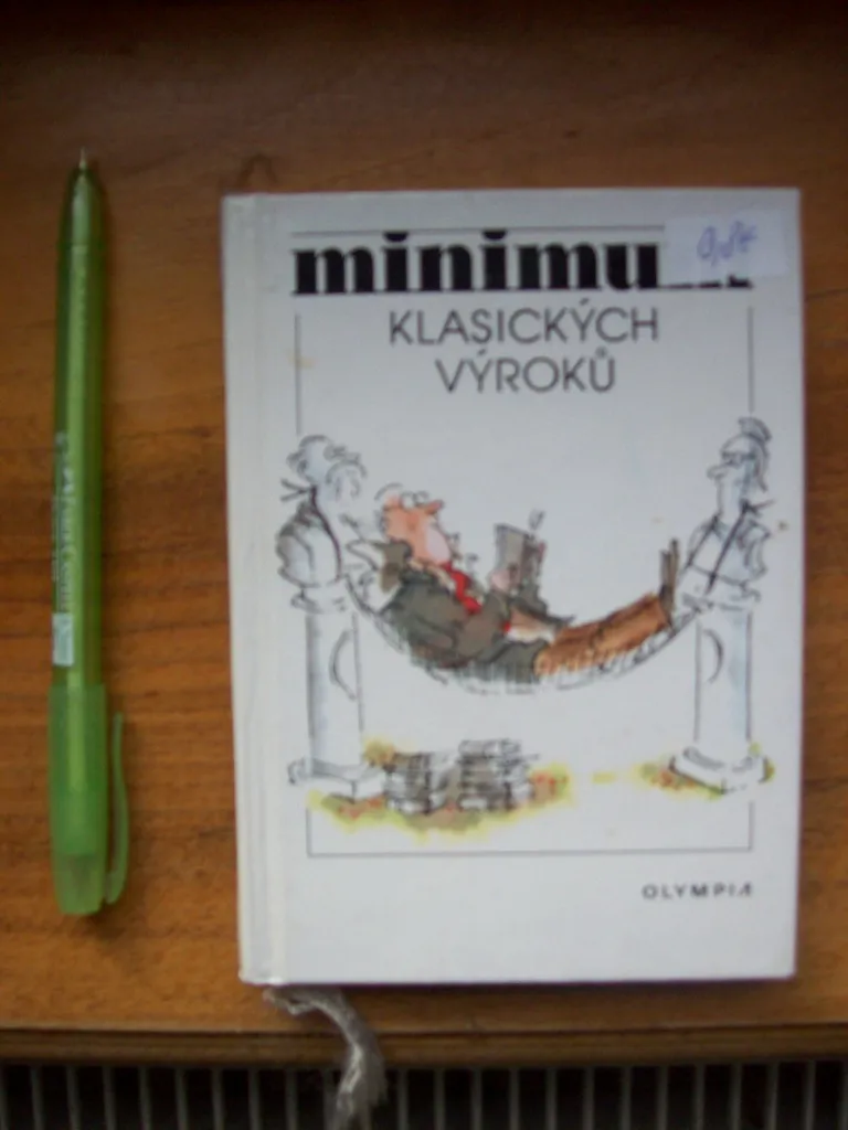 Minimum klasických výroku, Zrnká hriechu, Anekdoty