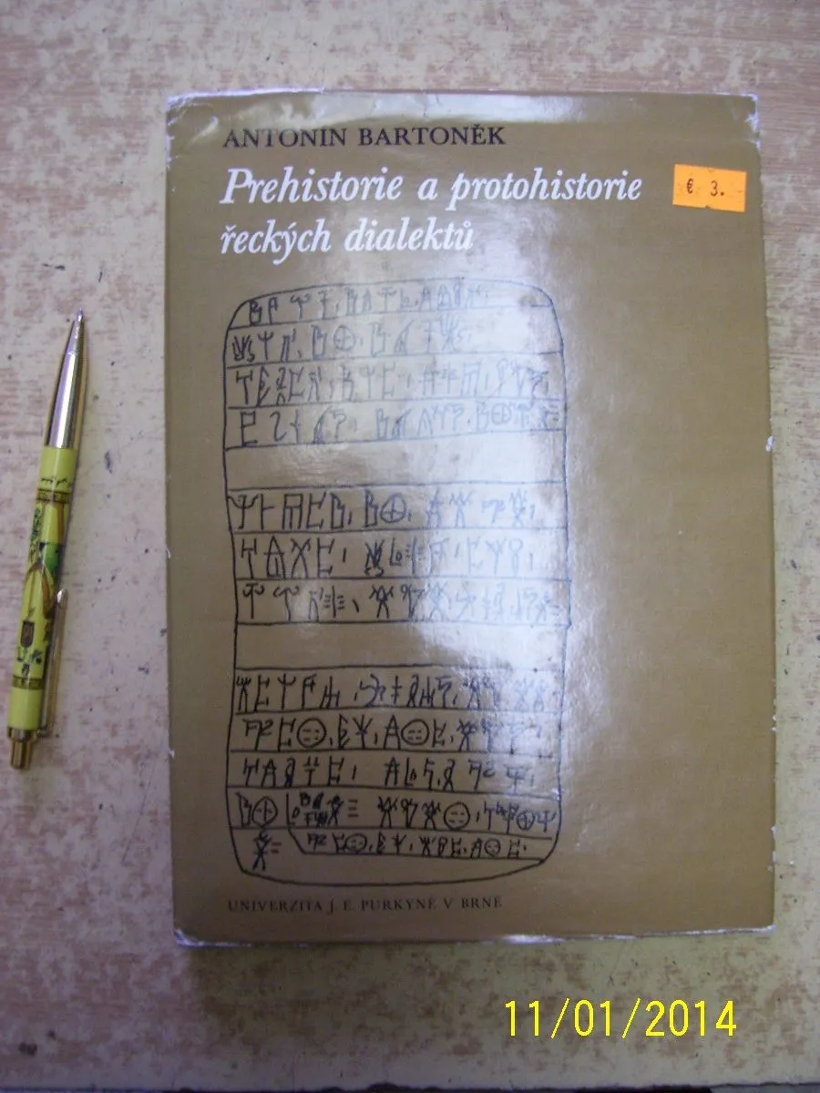 15.1/154 Prehistorie a protihistorie řeckých dialektu