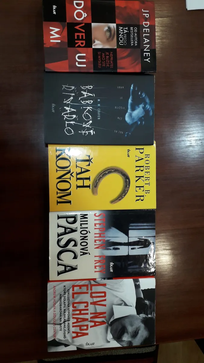 Ikar detektívky bestsellery