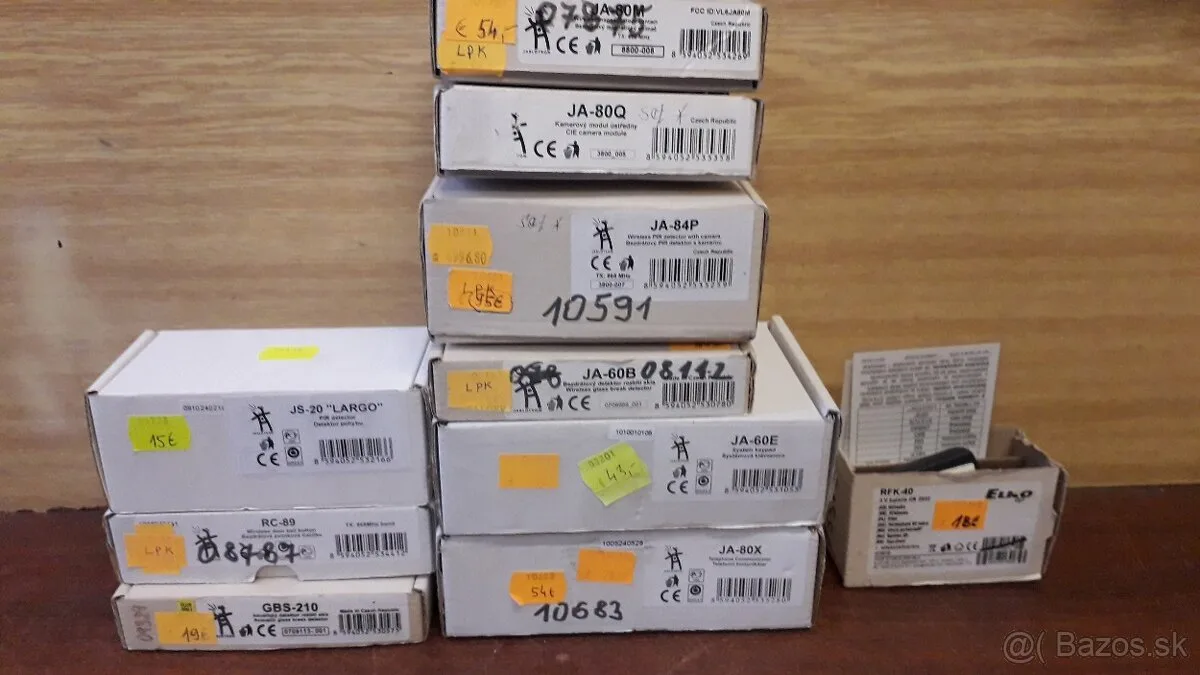 Bezpečnostný alarm Jablotron 868 MHz