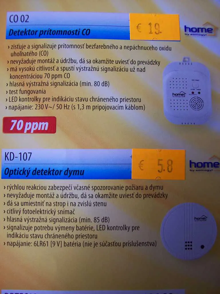 Detektor dymu optický