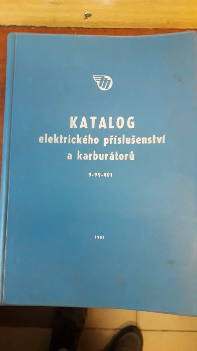Katalóg el.príslušenstva a karburátorov r.v.1961
