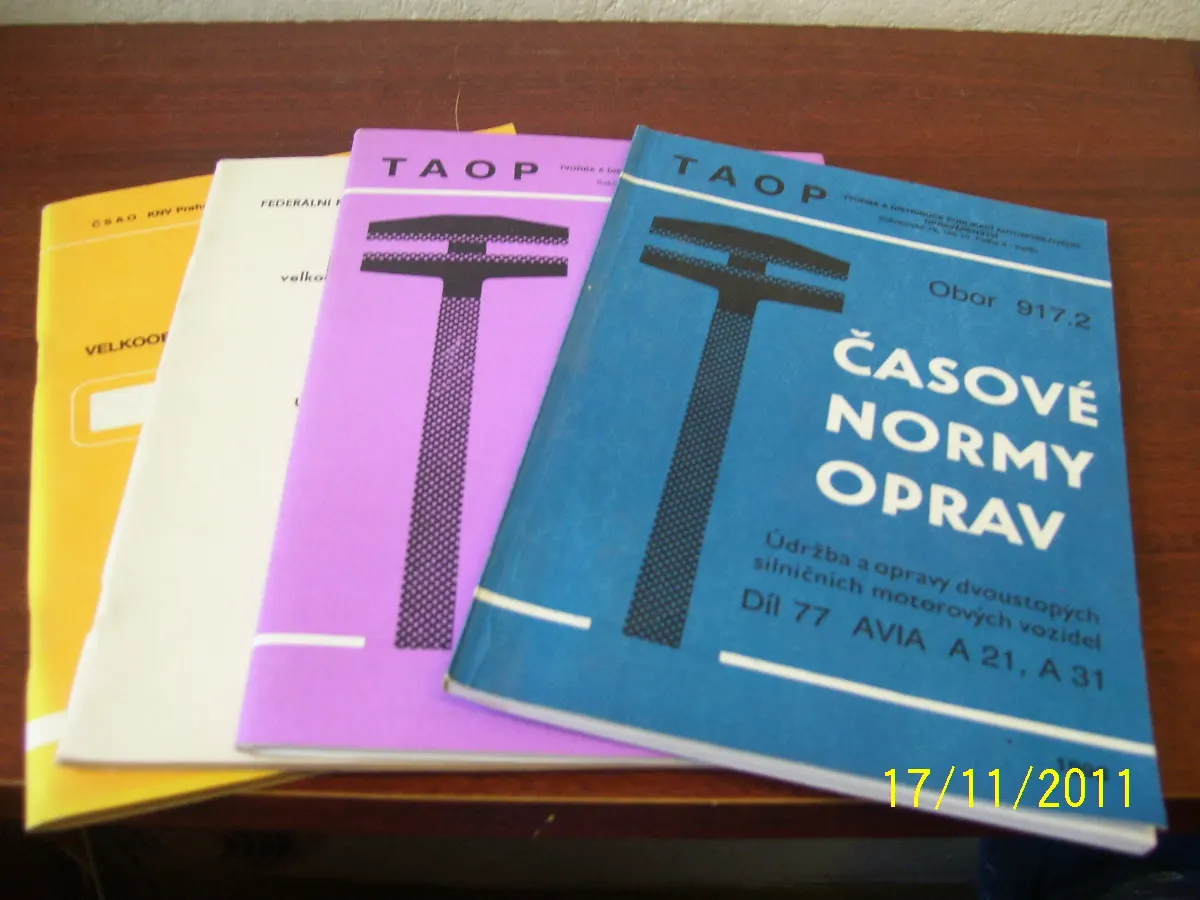 Časové normy opráv nákladných automobilov