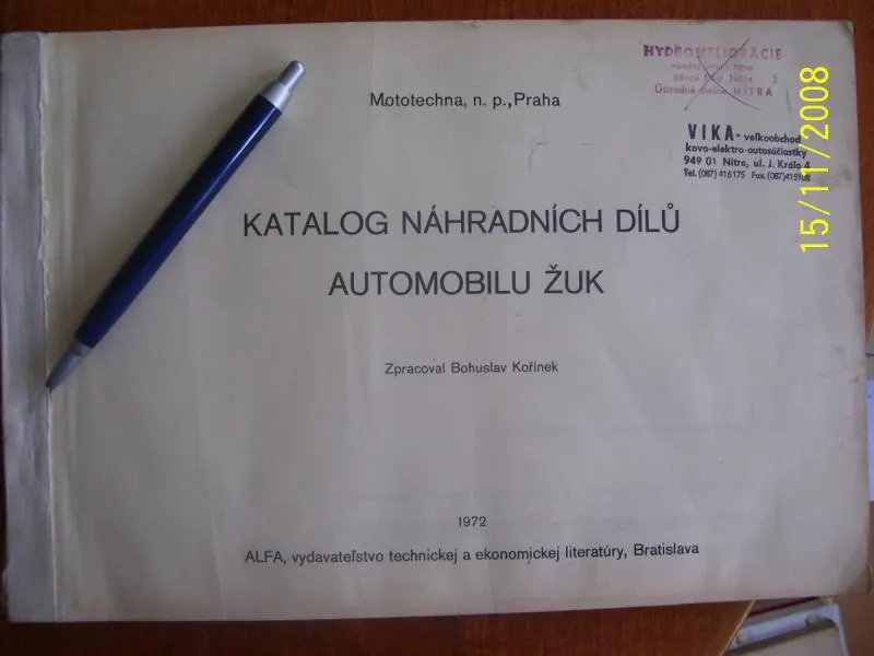 58.Katalóg náhrad. dielov