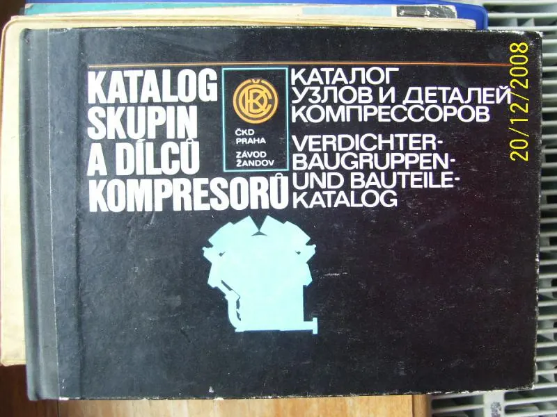 152.Katalóg skupín a diel.