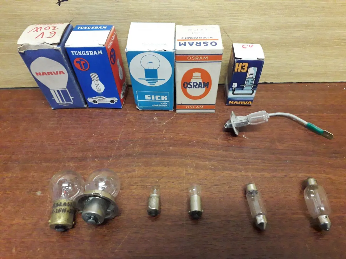 Autožiarovky 6V