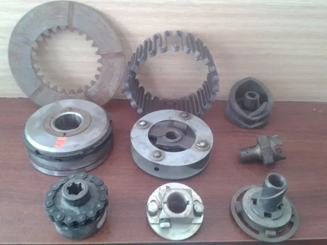 Spojky excentrické, pružné mechanické