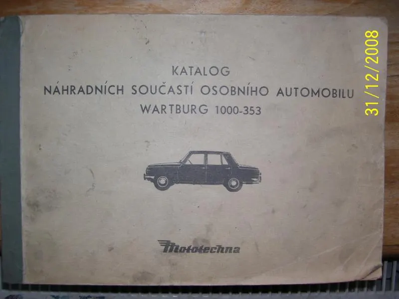 229.Katalóg náhrad. dielov