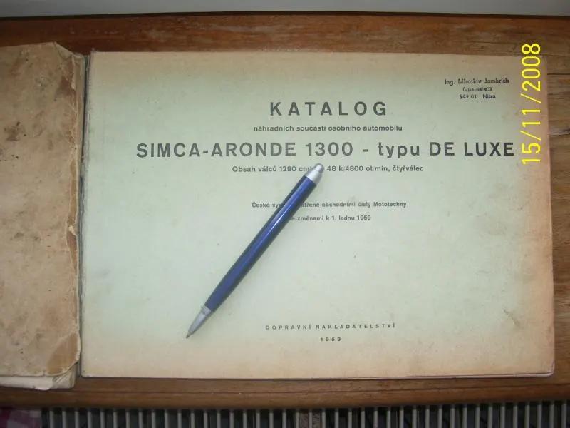 49.Katalóg náhrad. dielov