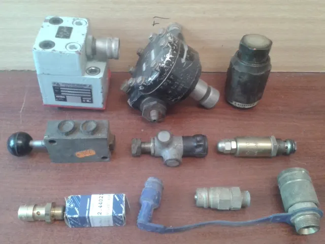 Hydraulické prvky (súčiastky)