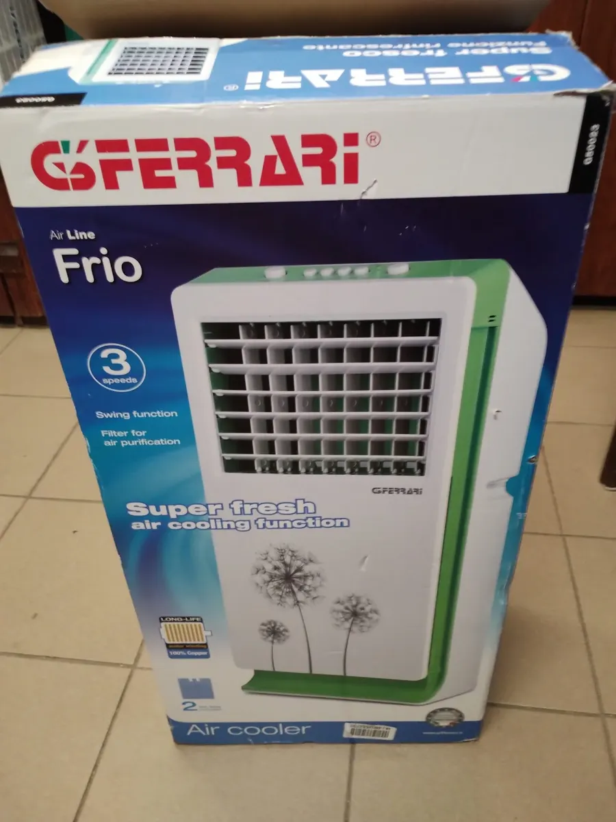 Ochladzovač vzduchu G3 Ferrari G50023 Frio 65W 3 rýchlosti nový zabalený 75€ (cena na webe je 139€)