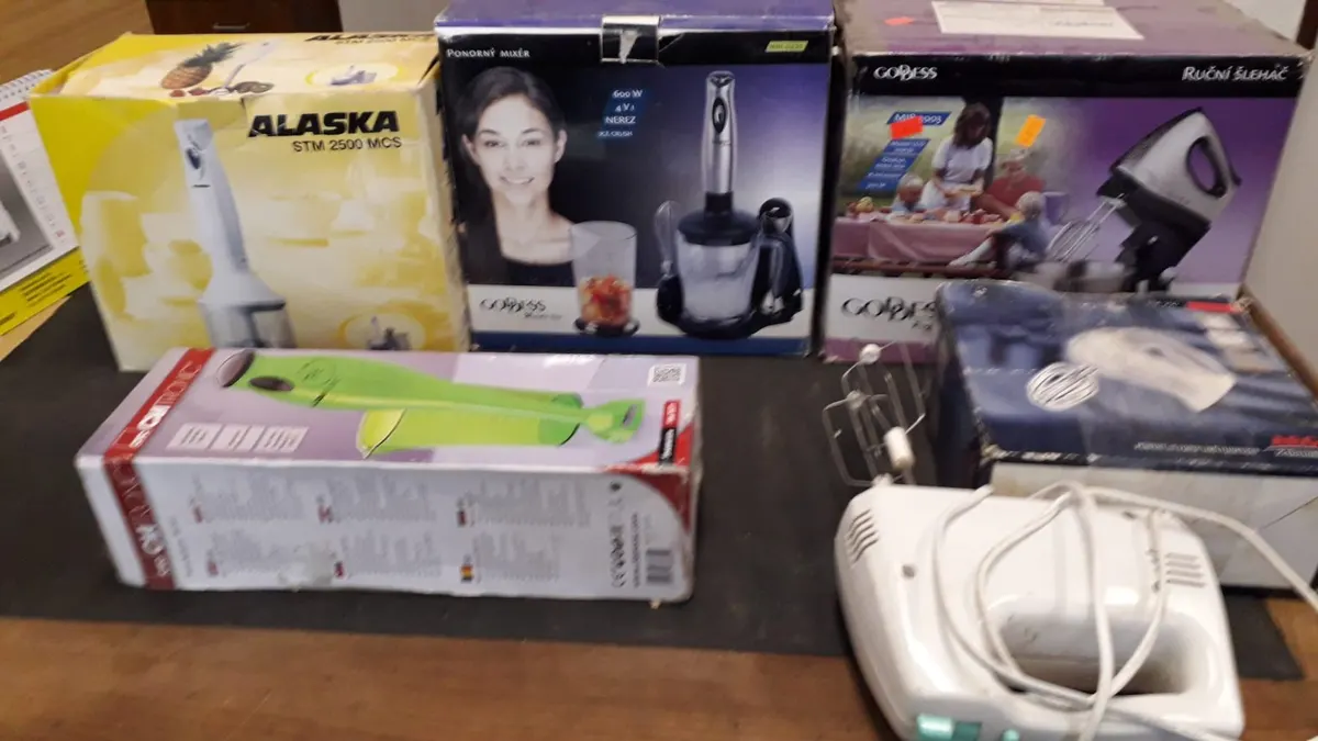 Ručné šľahače a roboty