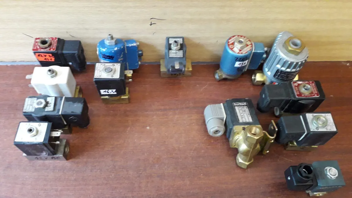 Elektromagnetické ventily dvojcestné G1/8“- 6/4“