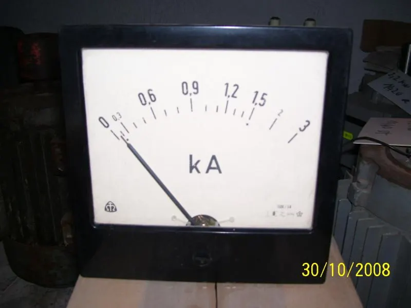 Ampérmeter panelový