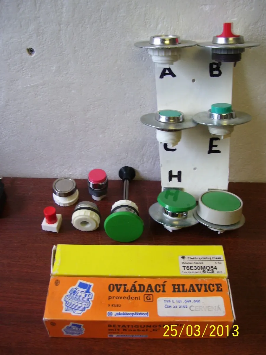 Ovládacie hlavice T6