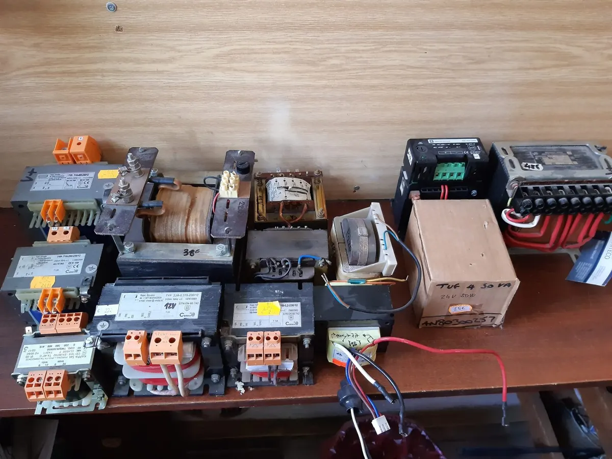 Transformátory 12+24 V