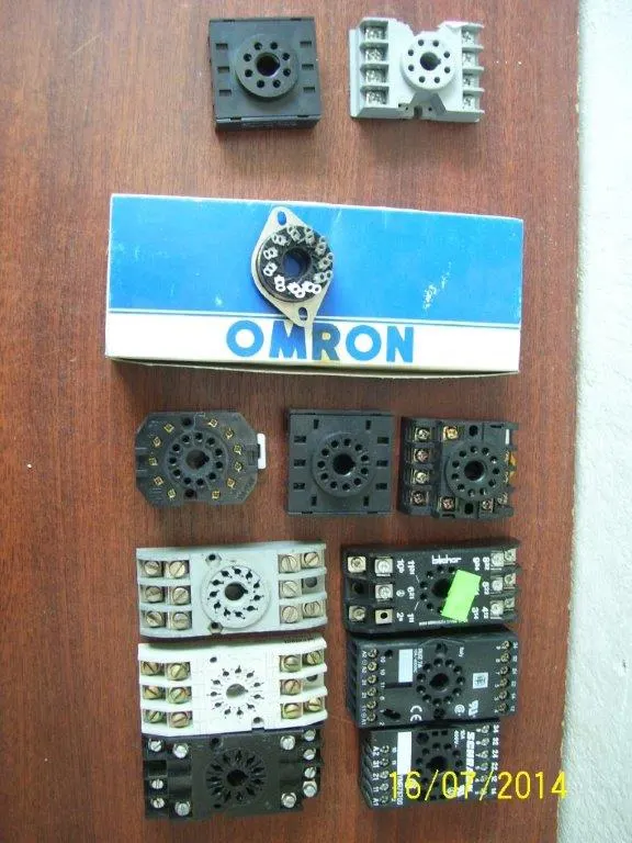 Relé na okrúhle pätice