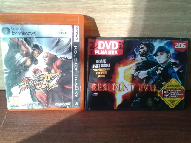 CD/DVD Hry spolu 2€