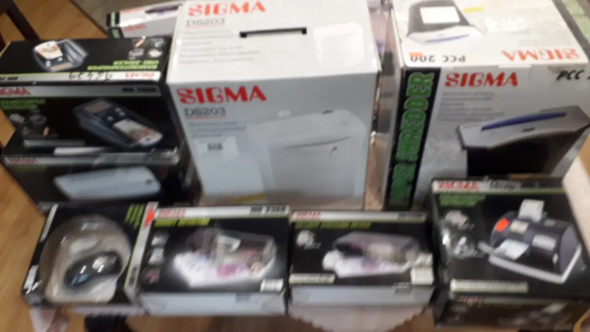 Kancelárske prístroje zn. SIGMA
