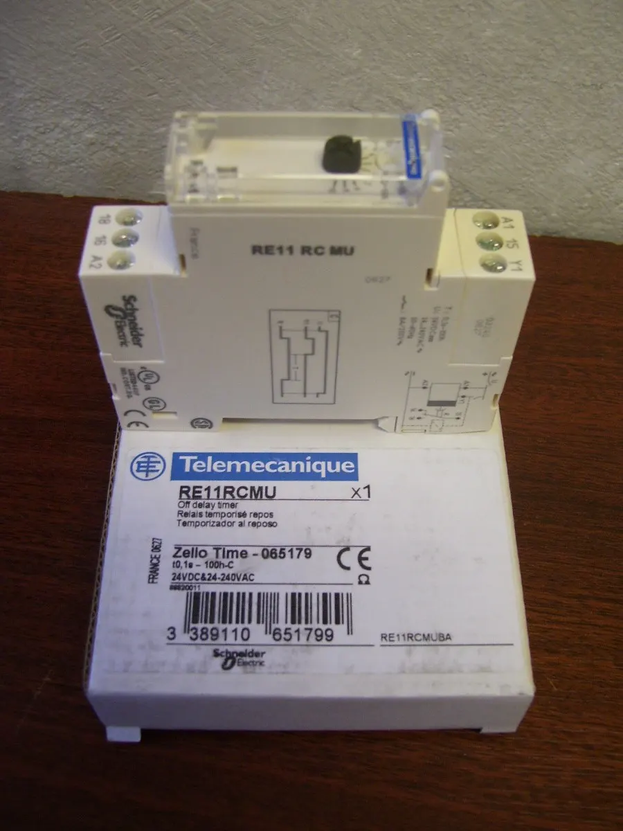 Relé časové RE 11 Rc MU Telemecanique