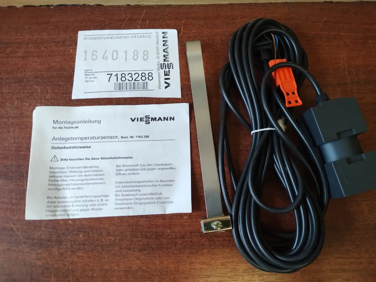Kontaktný snímač teploty Viessmann Vitotronic 7183288 75€! (na webe stojí 120€)