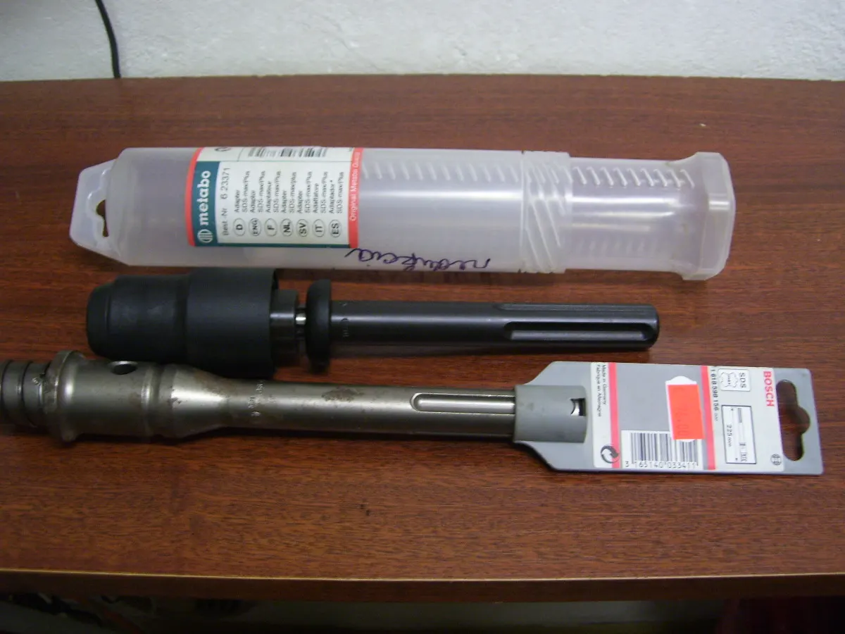 Adaptéry Metabo a Bosch
