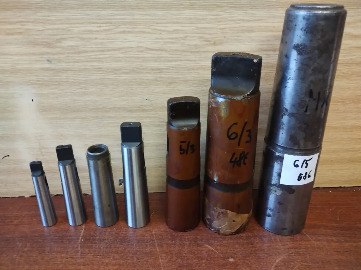 Redukčné púzdra ČSN 241240 MK1-MK6 (Morse kužele)