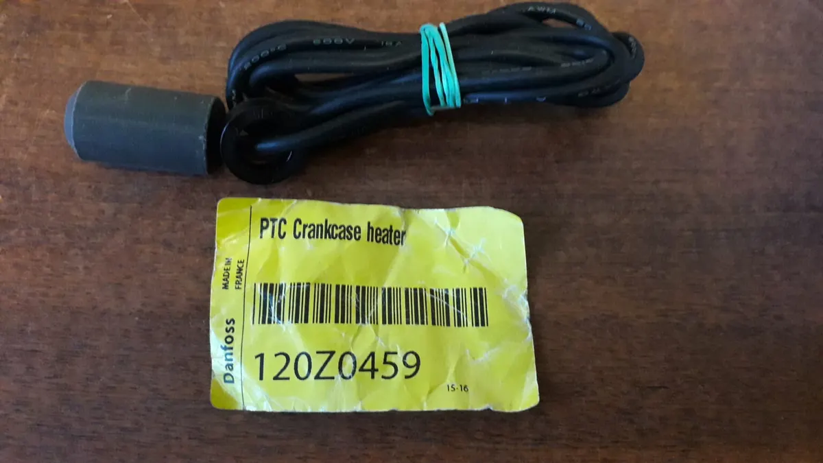 Vykurovacie teleso kompersora Danfoss 120 Z0459 PTC 230-600V 27W 26A 32€