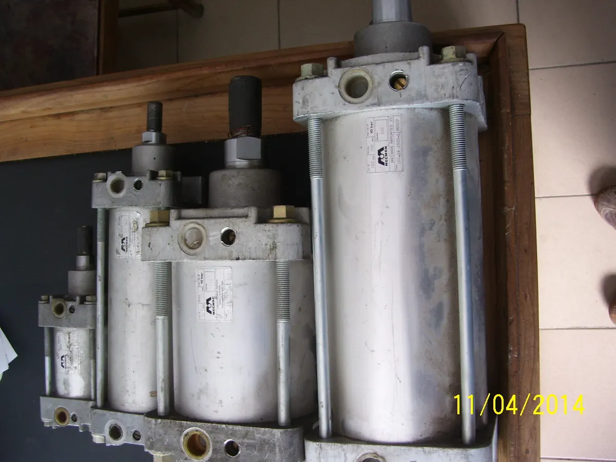 Pneumatické valce Mecman rady 166