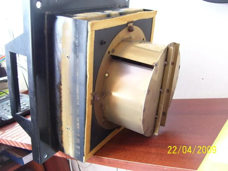 Ventilátor axiálny nerez