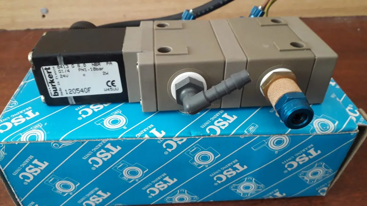 Elektro pneumatický rozvádzač Burket