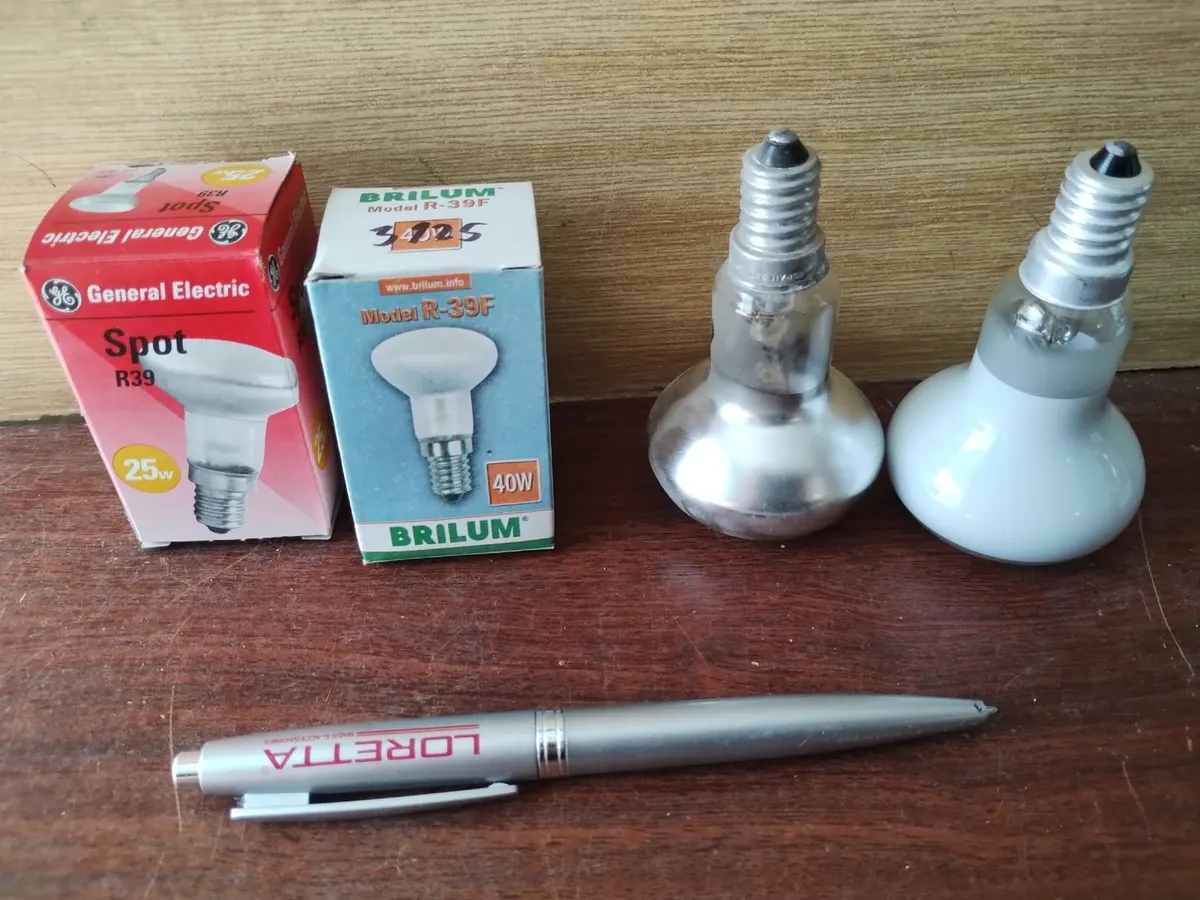 Žiarovky bodové (reflektorové) R50 a R39 E14 230V