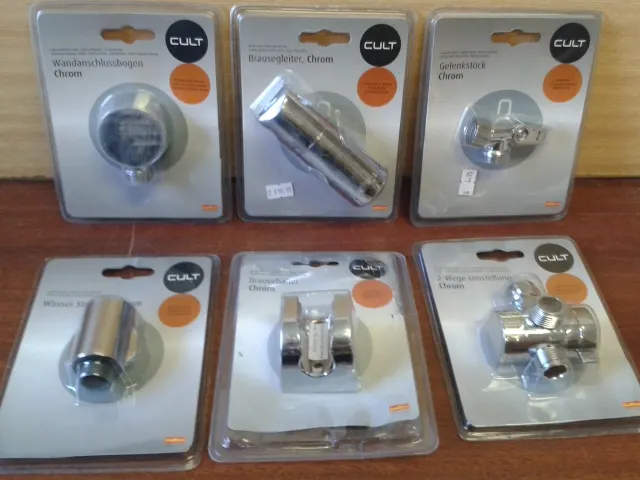 Kúpeľnové doplnky k sprche chrómované