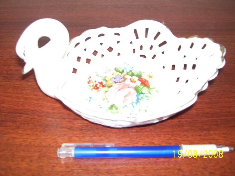 Miska-labuť porcelán