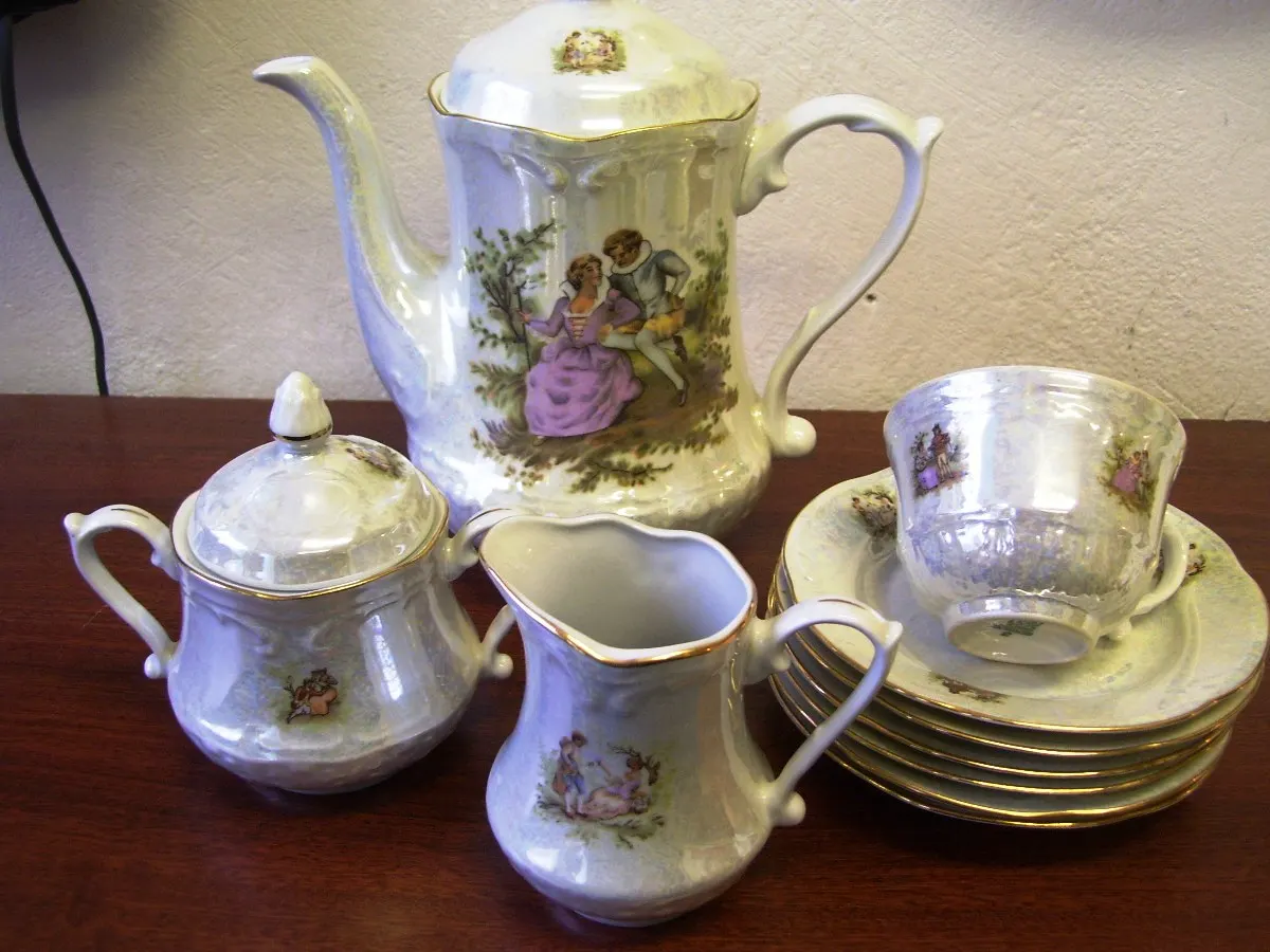 Čajová súprava Porcelana Wroclawek
