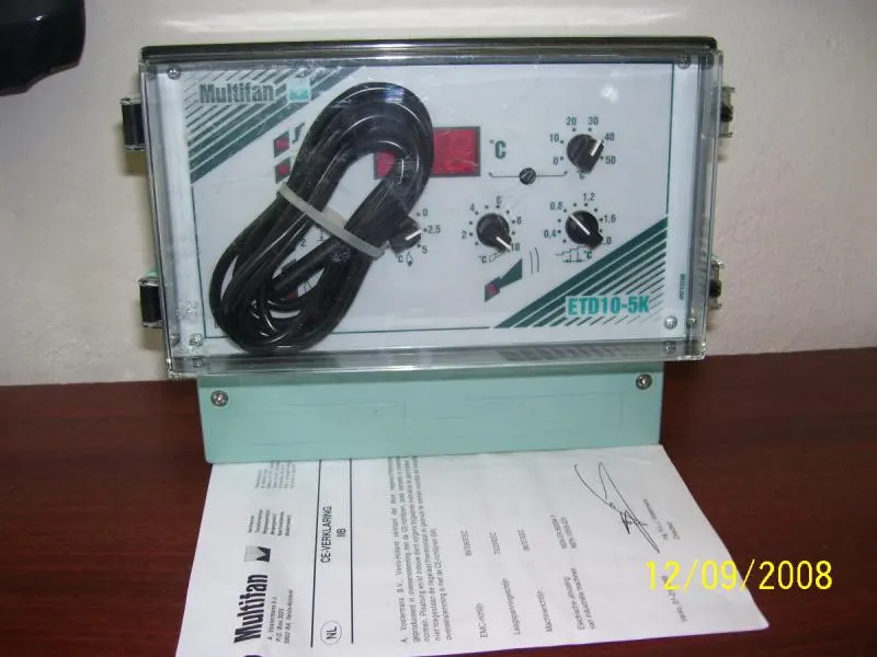 Elektron.termostat ETD10-Sk