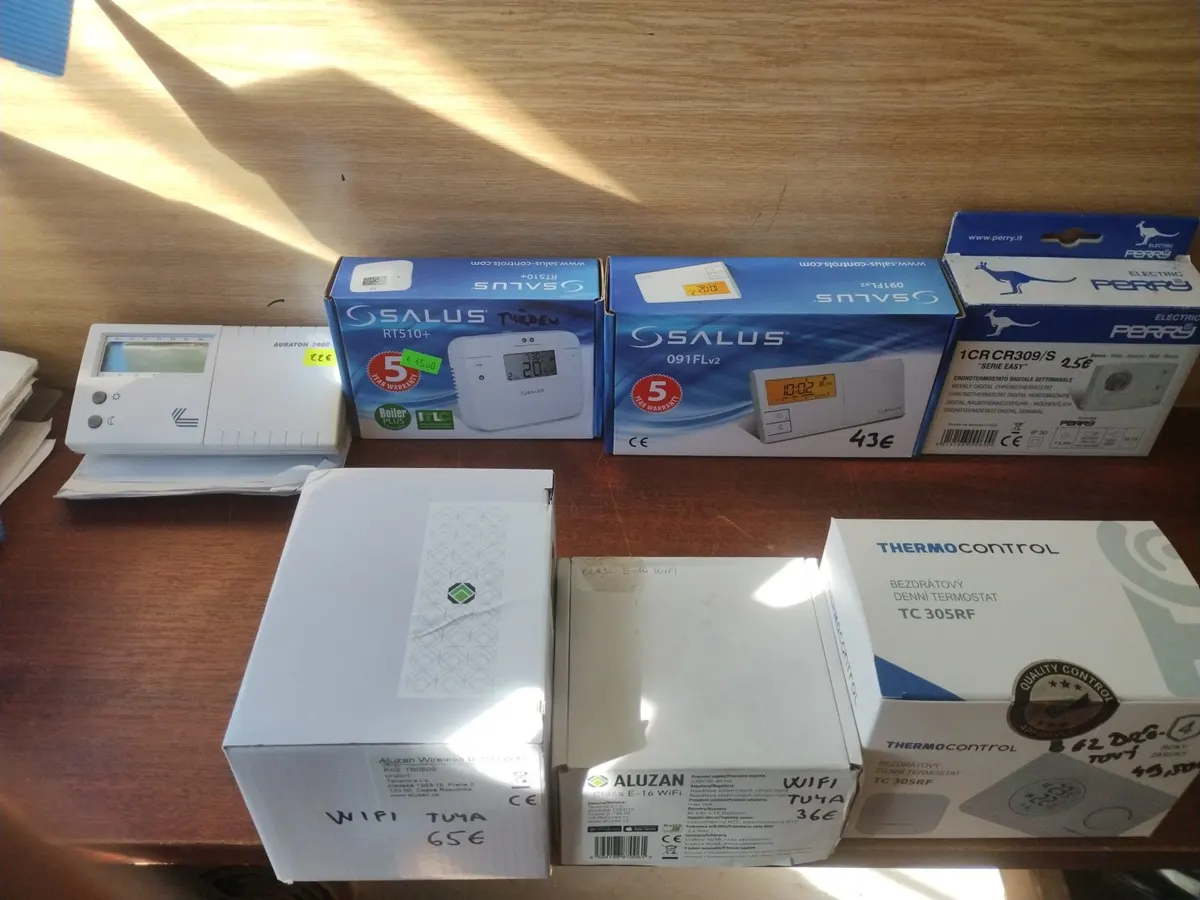 Termostaty digitálne