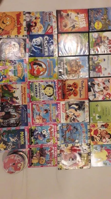 DVD pre deti (diskety)
