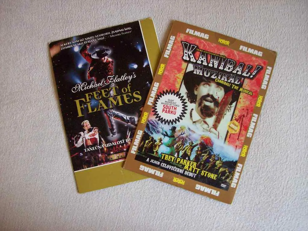 DVD Tanečné filmy