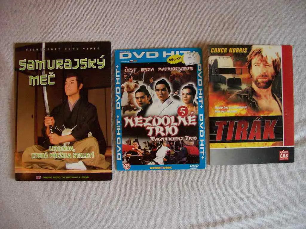 DVD Bojové Filmy