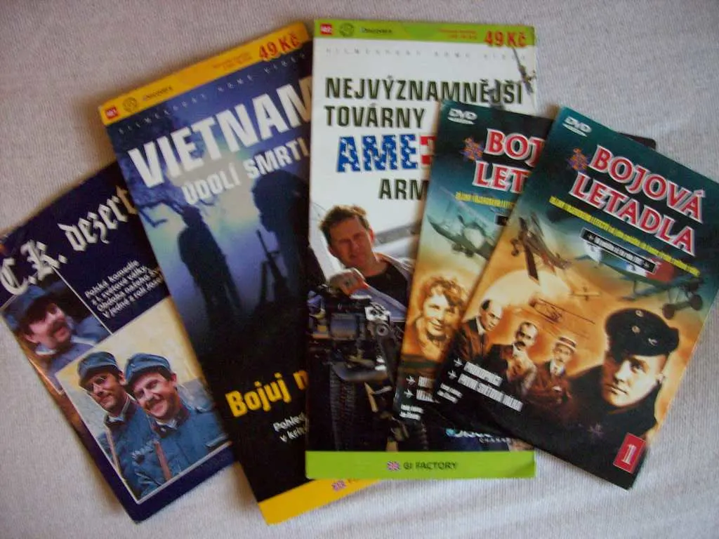 DVD Vojnové filmy