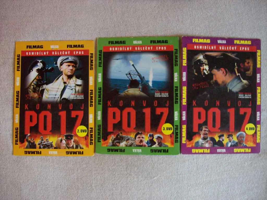DVD Vojnové filmy